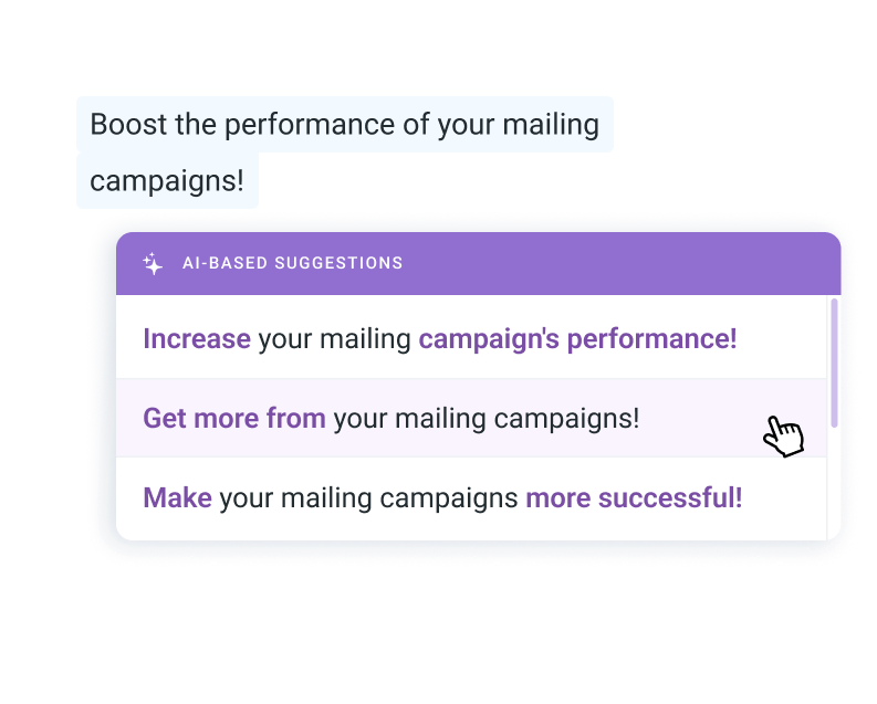 Engage your audience with impactful social media posts and emails.